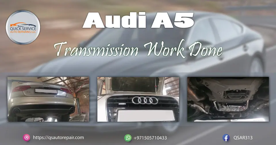 Audi A5 Transmission Work
