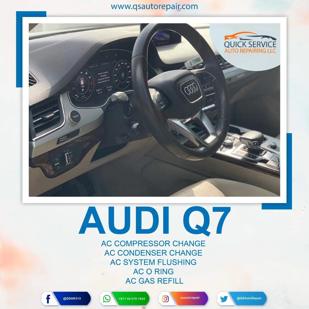 AUDI Q7 AC Repair and Maintenance
