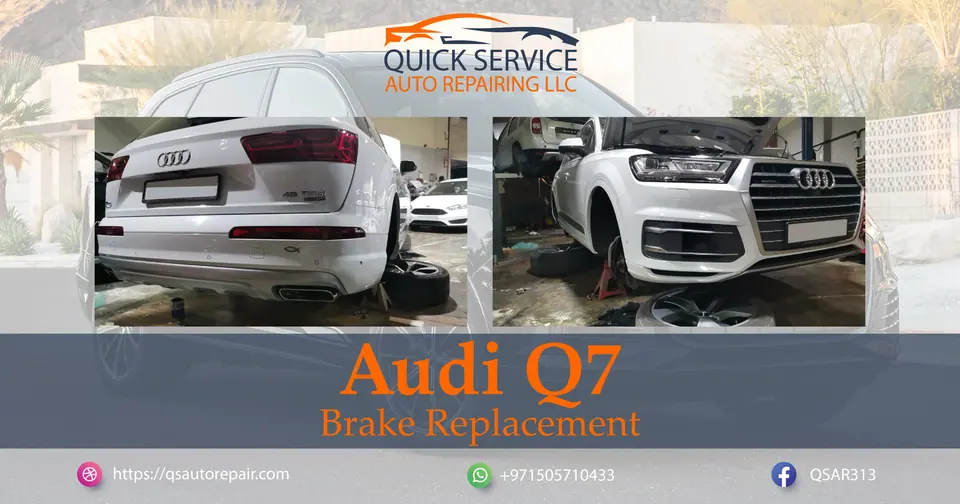 Audi Q7 Brake Replacement