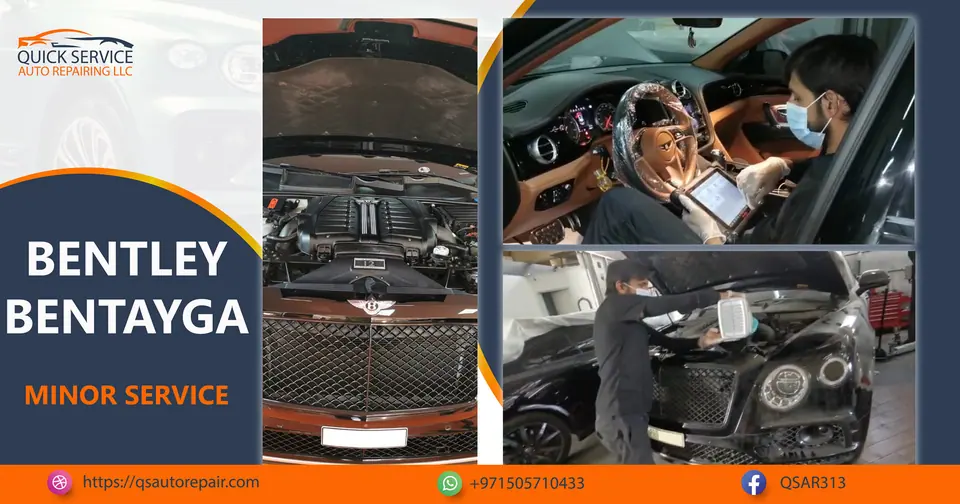 Bentley Bentayga Minor services