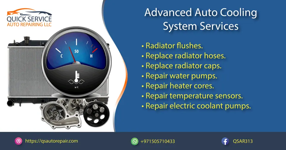 Car Cooling System Service Repair