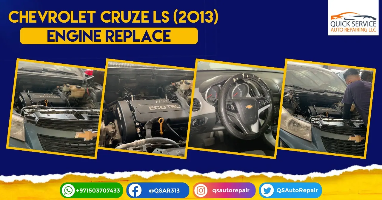 Chevrolet Cruze LS Engine Replacement service