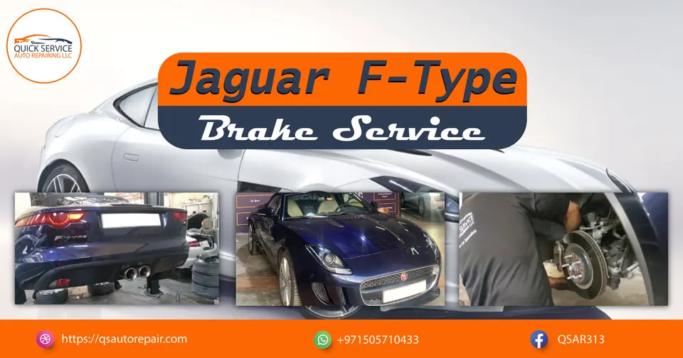JAGUAR F TYPE BRAKE SERVICE