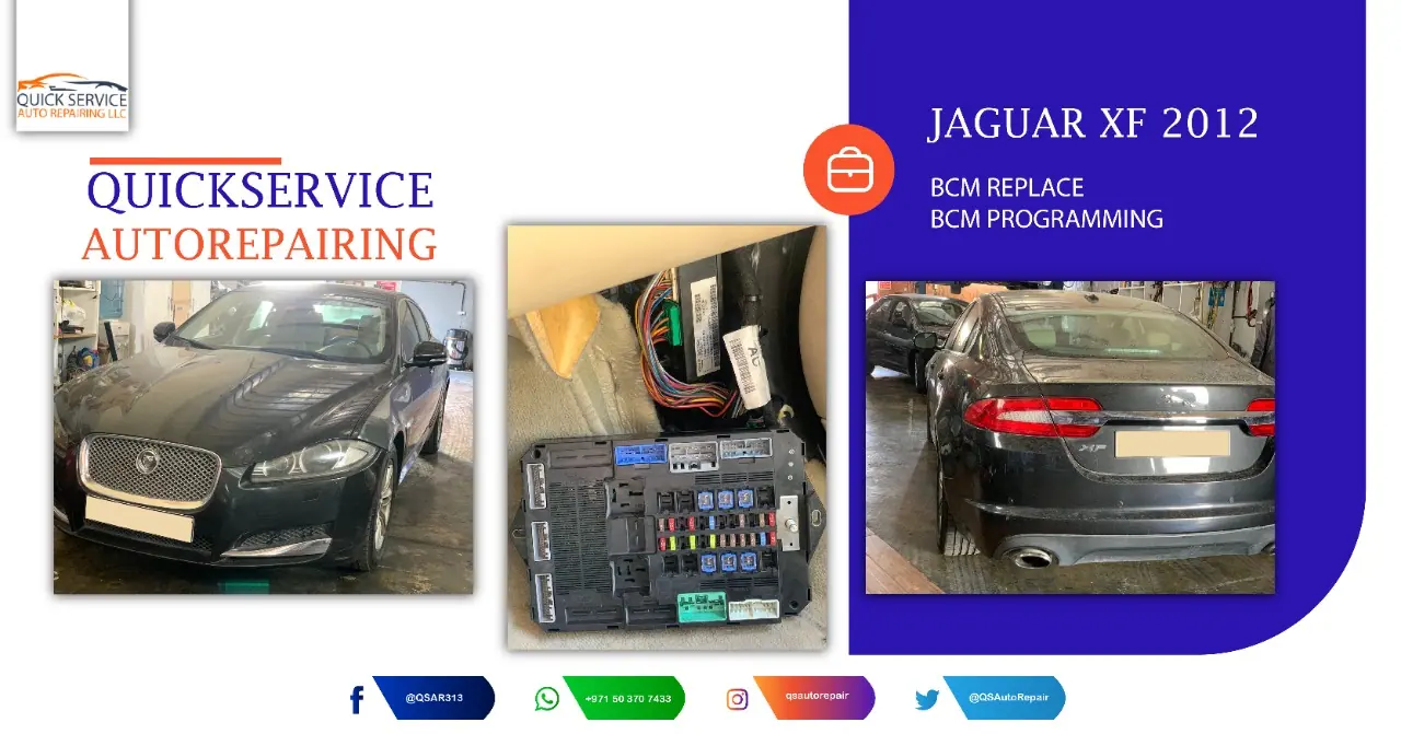 Jaguar XF 2012 BCM Replace BCM Programming