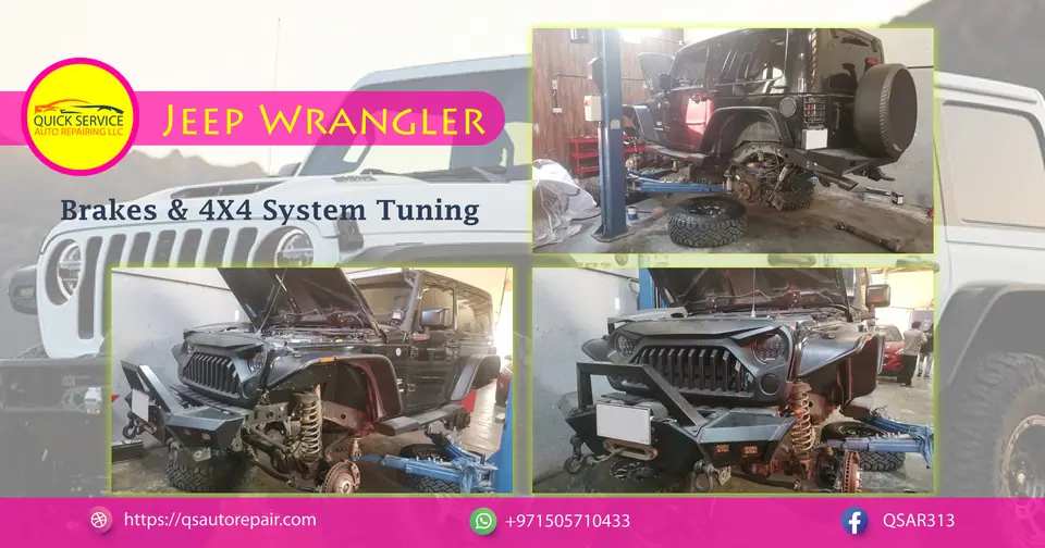 Jeep Wrangler Brakes and 4x4 System Tuning