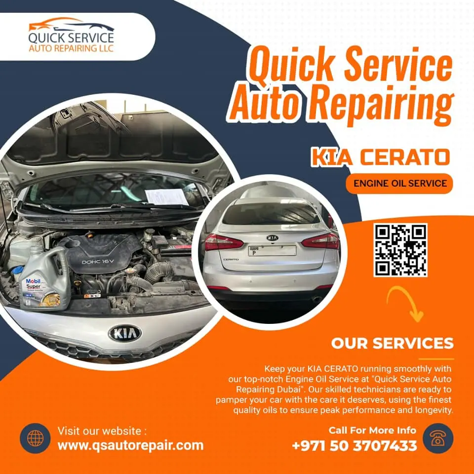 Kia Cerato Engine Oil service