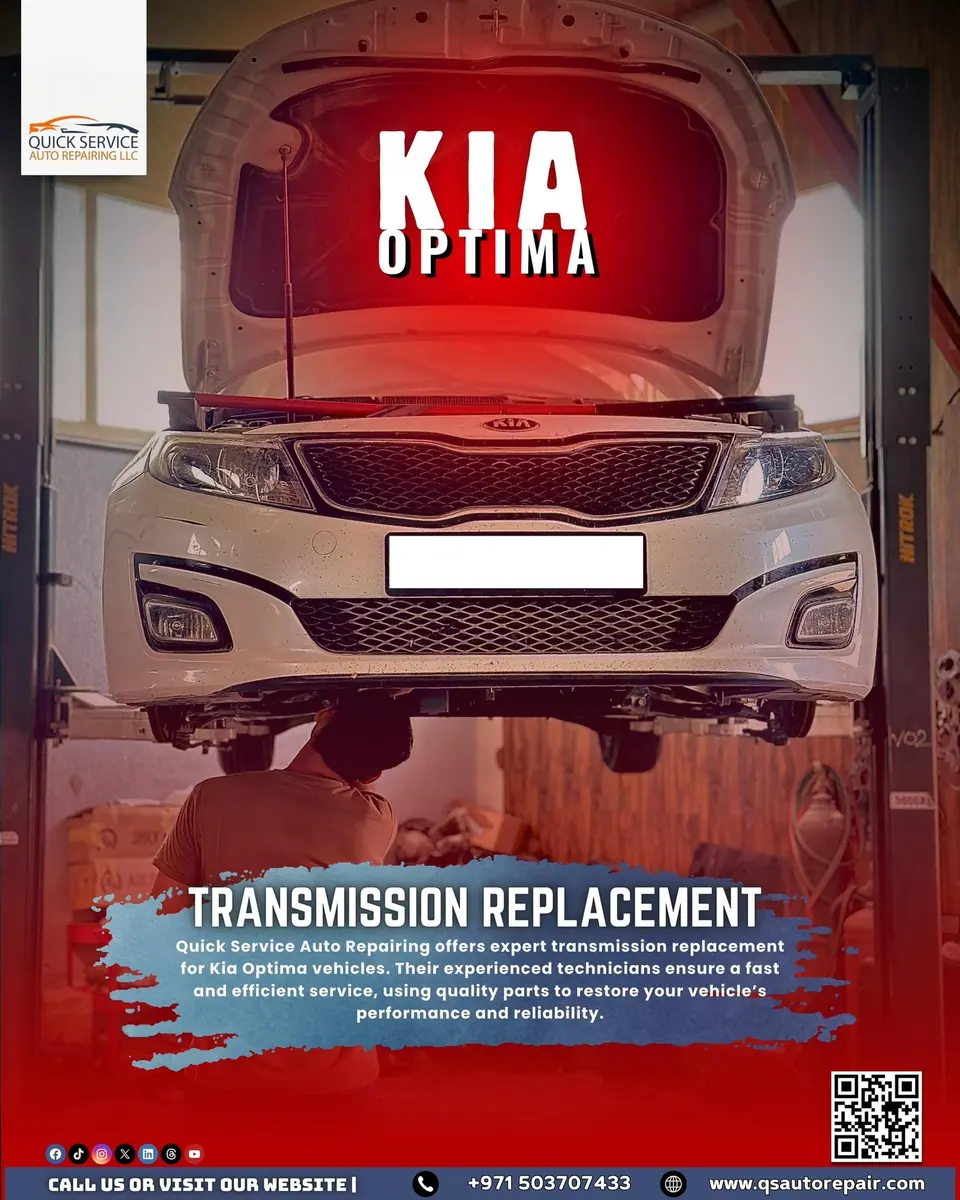 Kia Optima Transmission Replacement