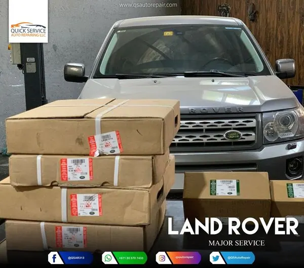 Land Rover Major Services provided