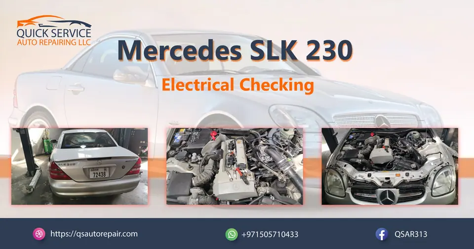 Mercedes SLK 230 Electrical Checking