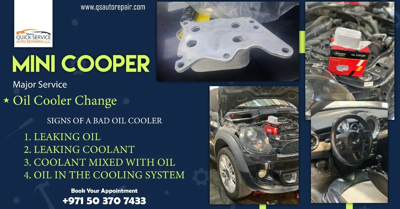 Oil Cooler Change For Mini Cooper
