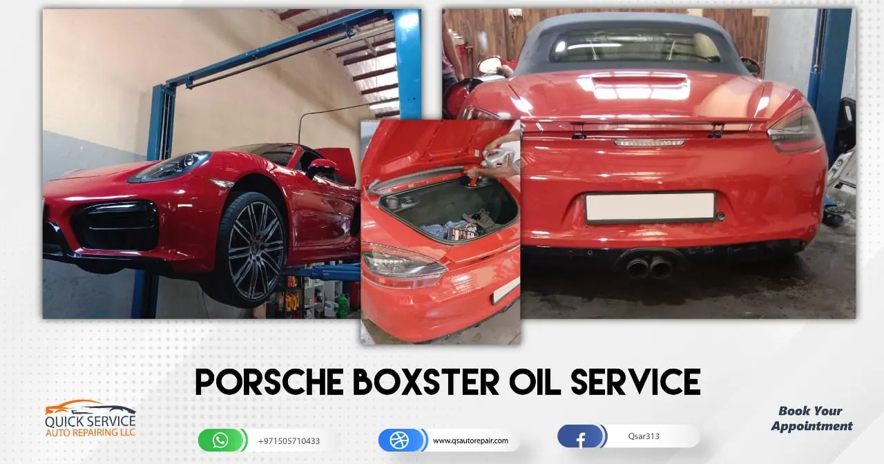 Oil Services for Porsche Boxster