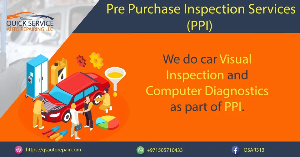 Ppi Pre Purchase Inspection For Used Car